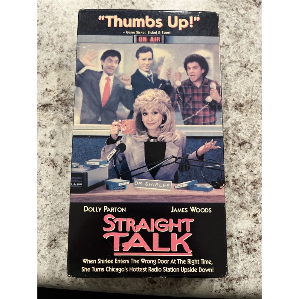 Straight Talk (VHS, 1992)